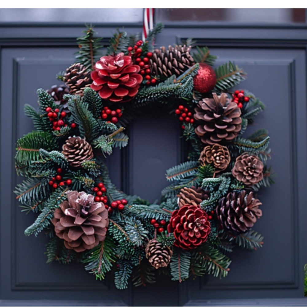 Wagner’s Red Woodland Wreath